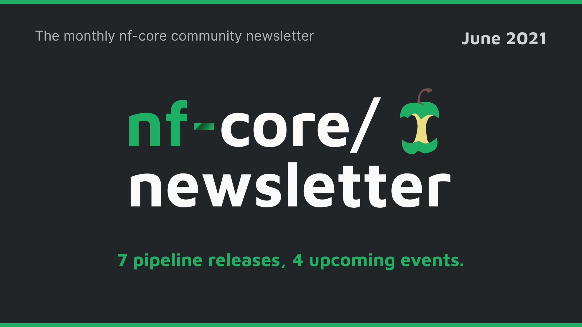 nf-core newsletter — June 2021